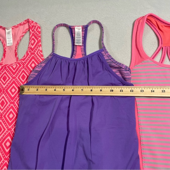 Ivivva Girls Activewear Tank Top Lot (3) Size 10 by Lululemon - Picture 14 of 16